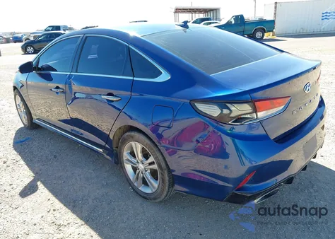 2018 Hyundai Sonata Sport+ from USA, damaged, VIN 5NPE34AF6JH717076